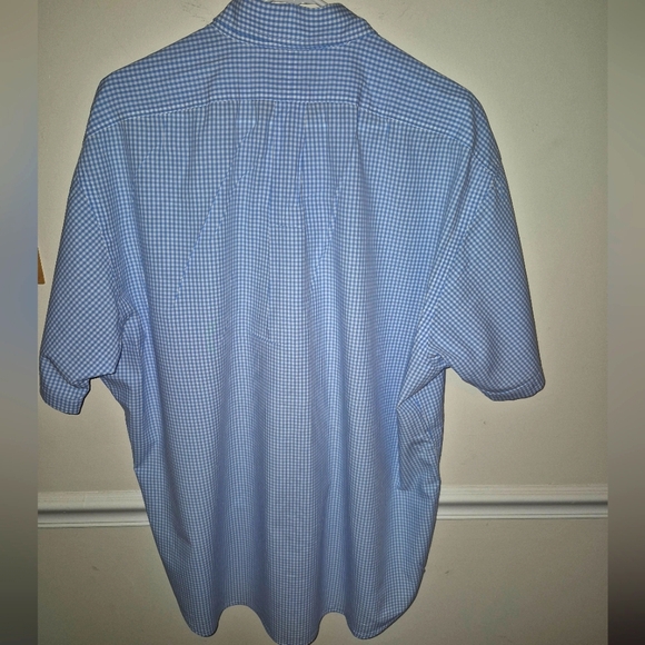 RALPH LAUREN Blue Checkered Men's Shirt - Picture 4 of 5